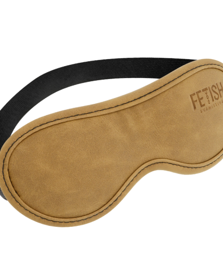 FETISH SUBMISSIVE ORIGEN - ANTIFAZ CUERO VEGANO CON FORRO DE NEOPRENO