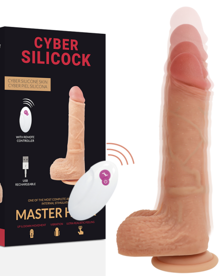 CYBER SILICOCK - Realístico Control Remoto Master Huck 20.9 cm -O- 4 cm