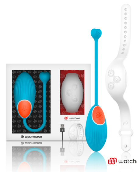 WEARWATCH - HUEVO CONTROL REMOTO TECHNOLOGY WATCHME AZUL / NIVEO