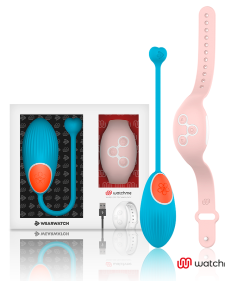 WEARWATCH - HUEVO CONTROL REMOTO TECHNOLOGY WATCHME AZUL / ROSA