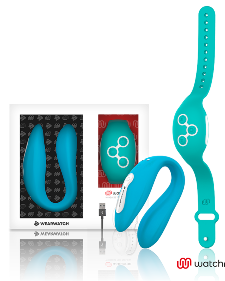 WEARWATCH - VIBRADOR DUAL TECHNOLOGY WATCHME AÑIL /AGUA MARINA