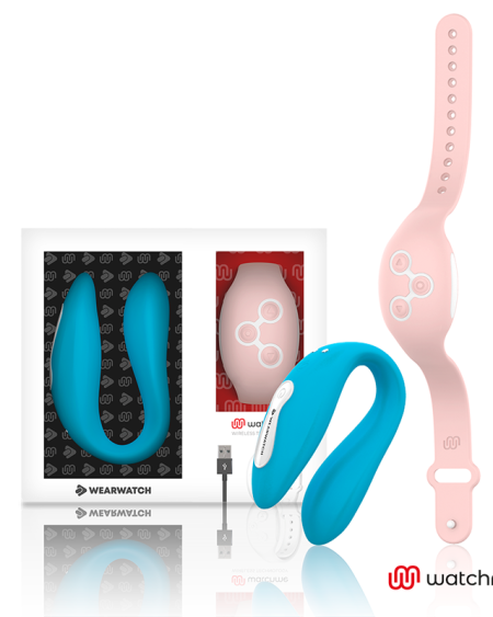 WEARWATCH - VIBRADOR DUAL TECHNOLOGY WATCHME AÑIL / ROSA