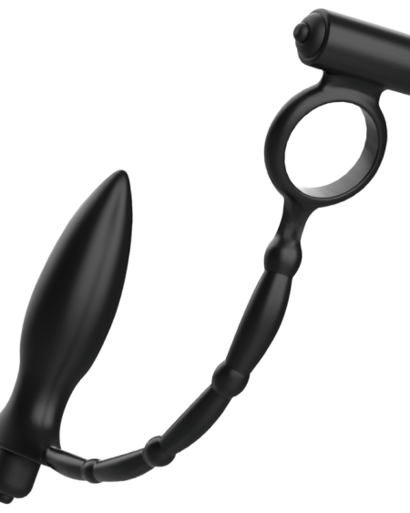 ADDICTED TOYS - PLUG ANAL CON ANILLO VIBRADOR