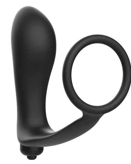 ADDICTED TOYS - PLUG ANAL VIBRADOR CON ANILLO PENE