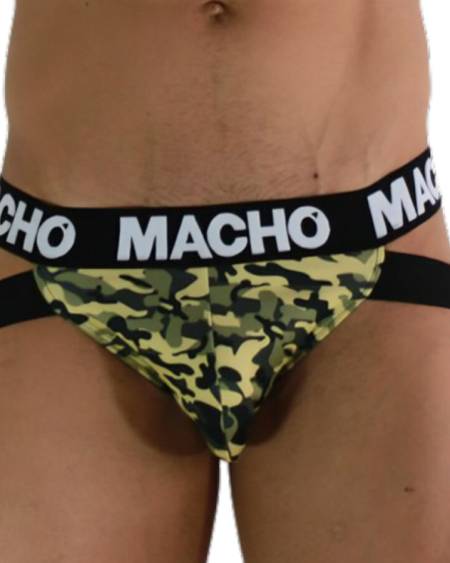 MACHO UNDERWEAR – Jockstrap MX28MV - VERDE, S