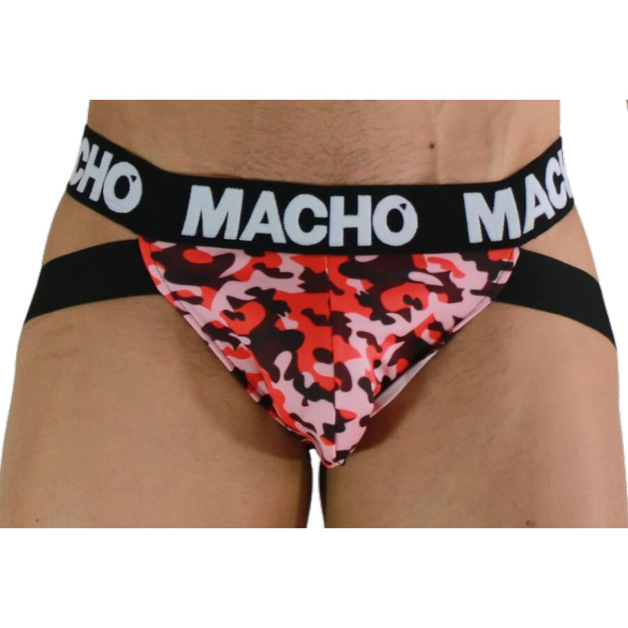 MACHO UNDERWEAR – Jockstrap MX28MV - ROJO, L