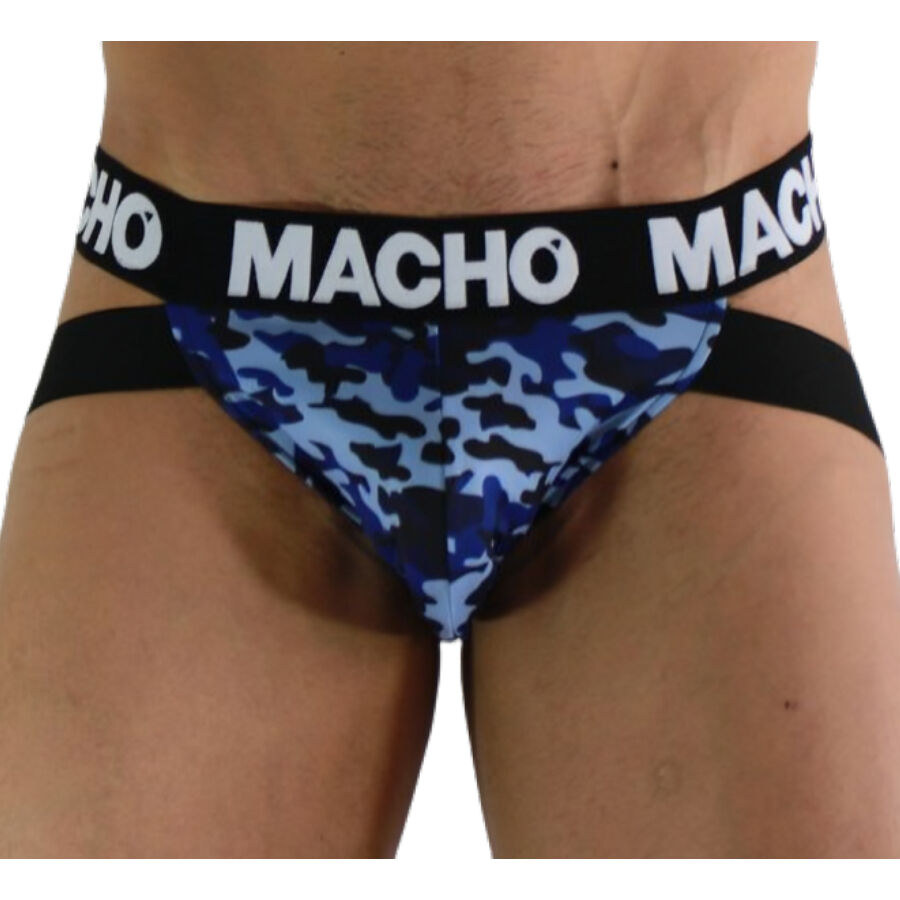 MACHO UNDERWEAR – Jockstrap MX28MV - AZUL, S