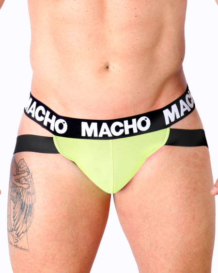 MACHO UNDERWEAR – Jockstrap MX28FA - AMARILLO, S