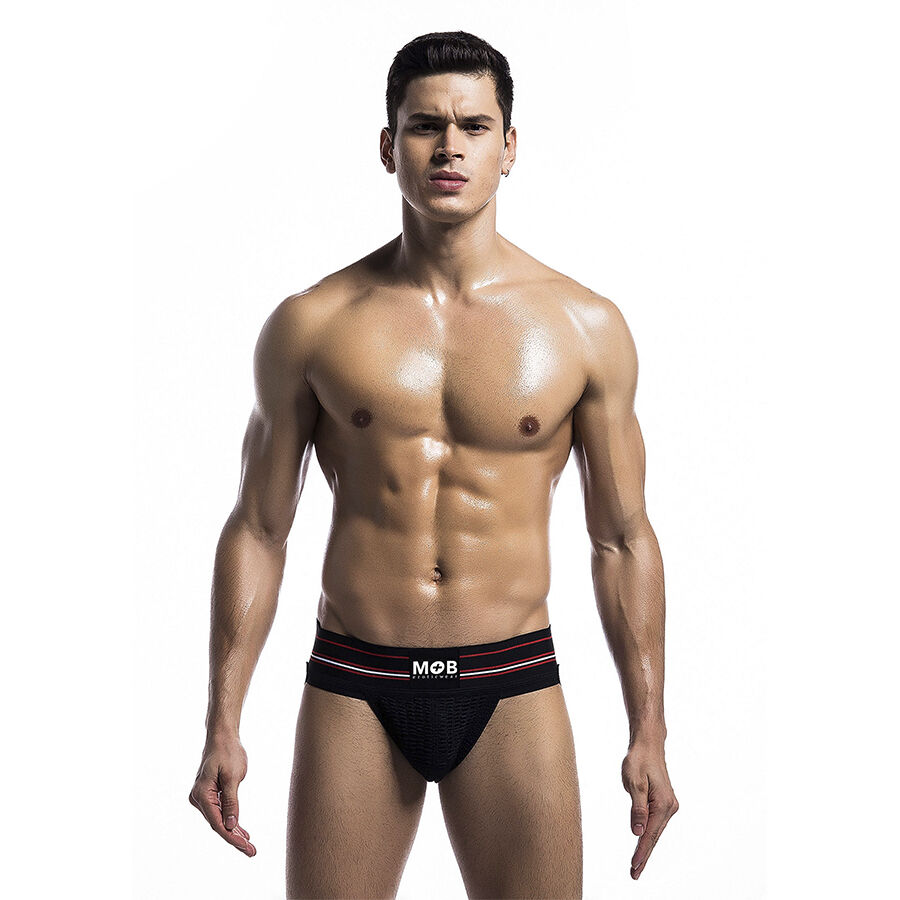 MOB – Tanga masculina clássica preta - S