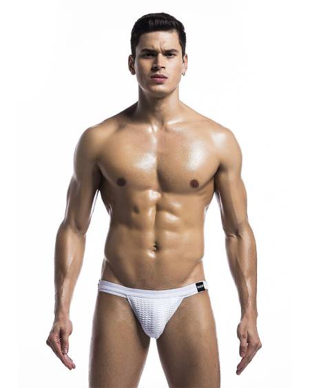 MOB – Fato de banho jockstrap branco - S