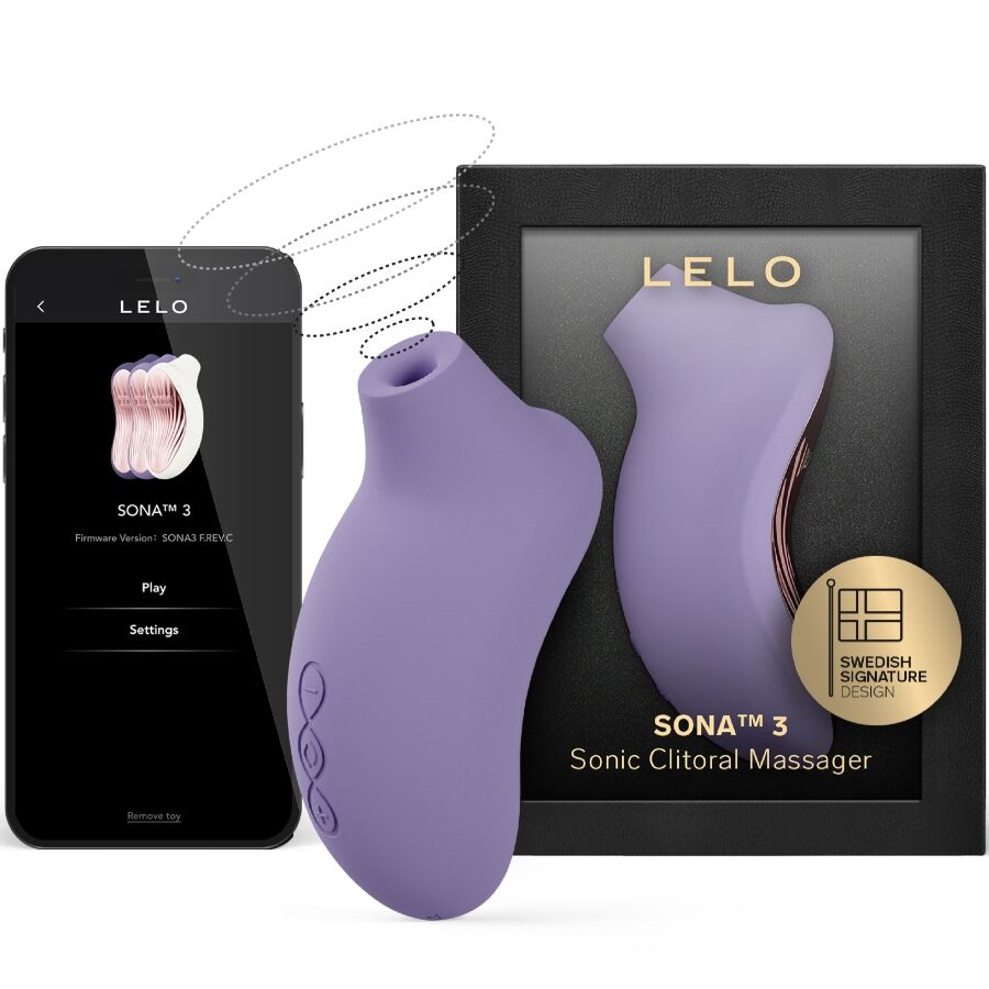 LELO - MASAJEADOR SÓNICO DE CLÍTORIS - VIOLETA