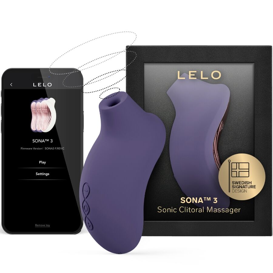 LELO - MASAJEADOR SÓNICO DE CLÍTORIS - MORADO