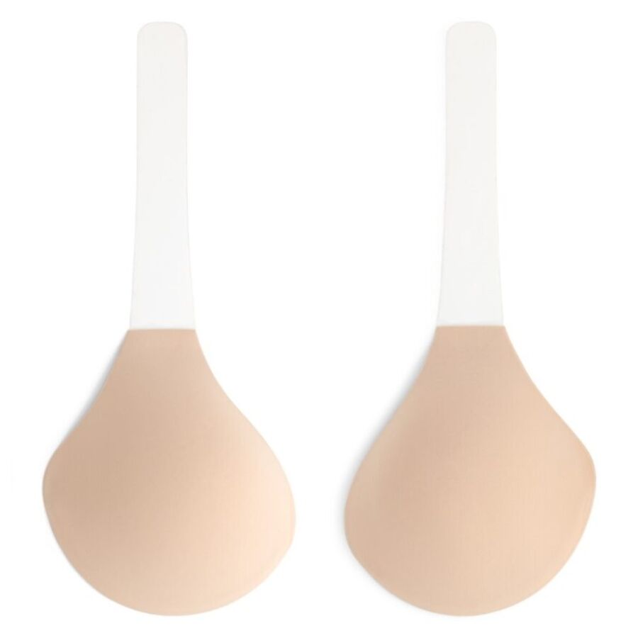 BYE BRA – Elevadores adesivos para o peito - BEIGE, F