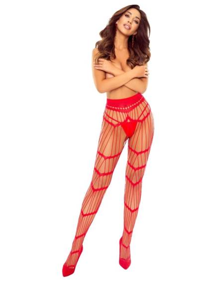 PASSION - S033 MEDIAS TIRO BAJO ROJO TALLA ÚNICA