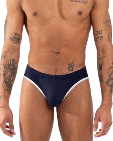 BURN – Slip azul-marinho - M