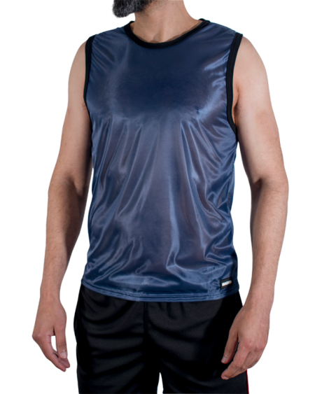 MACHO UNDERWEAR – T-shirt desportiva azul-marinho - S/M
