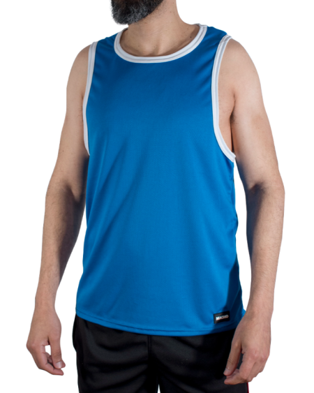 MACHO UNDERWEAR – T-shirt desportiva azul CMV002 - L/XL
