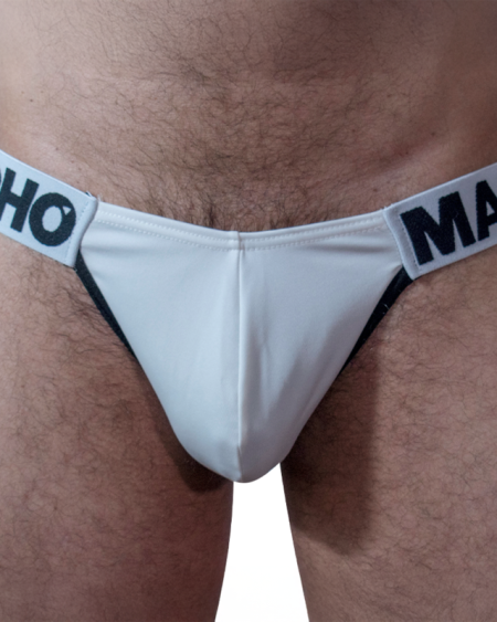 MACHO UNDERWEAR – MCH009 slip lateral branco - S