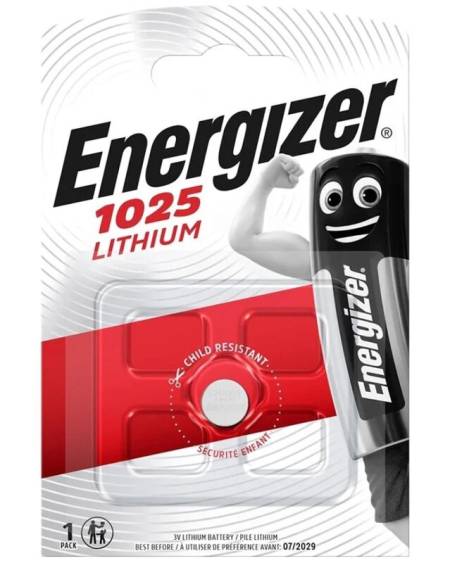 ENERGIZER - PILA BOTON LITIO CR1025 3V BLISTER*1