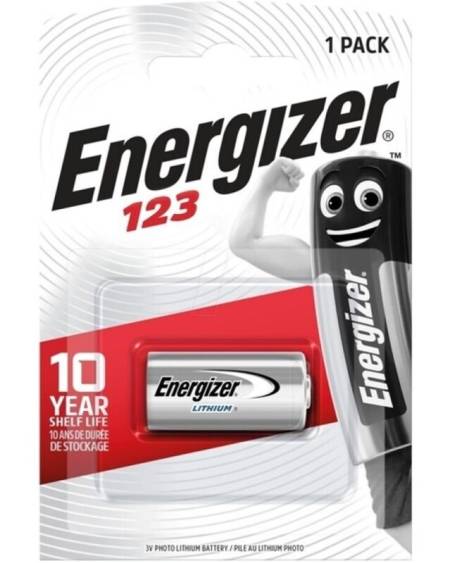 ENERGIZER - PILA LITIO FOTO CR123 3V BLISTER*1