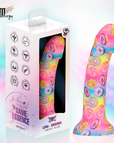 MYTHOLOGY - LYRA 2 DILDO DE SILICONA 19 CM Ø 3,3 CM DONUTS