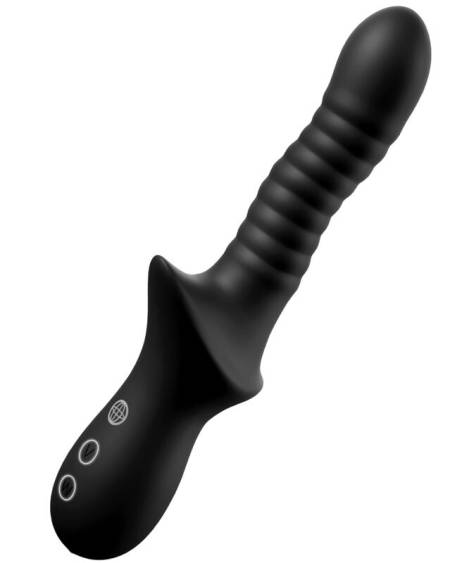 ANAL FANTASY ELITE - PLEASURE WAVE MASAJEADOR ANAL WAVEMOTION RECARGABLE NEGRO