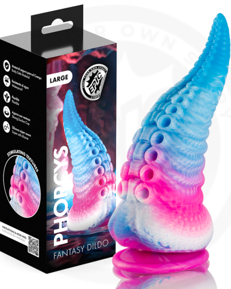EPIC - PHORCYS DILDO TENTÁCULO AZUL TAMAÑO GRANDE