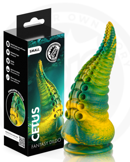 EPIC - CETUS DILDO TENTÁCULO VERDE TAMAÑO PEQUEÑO