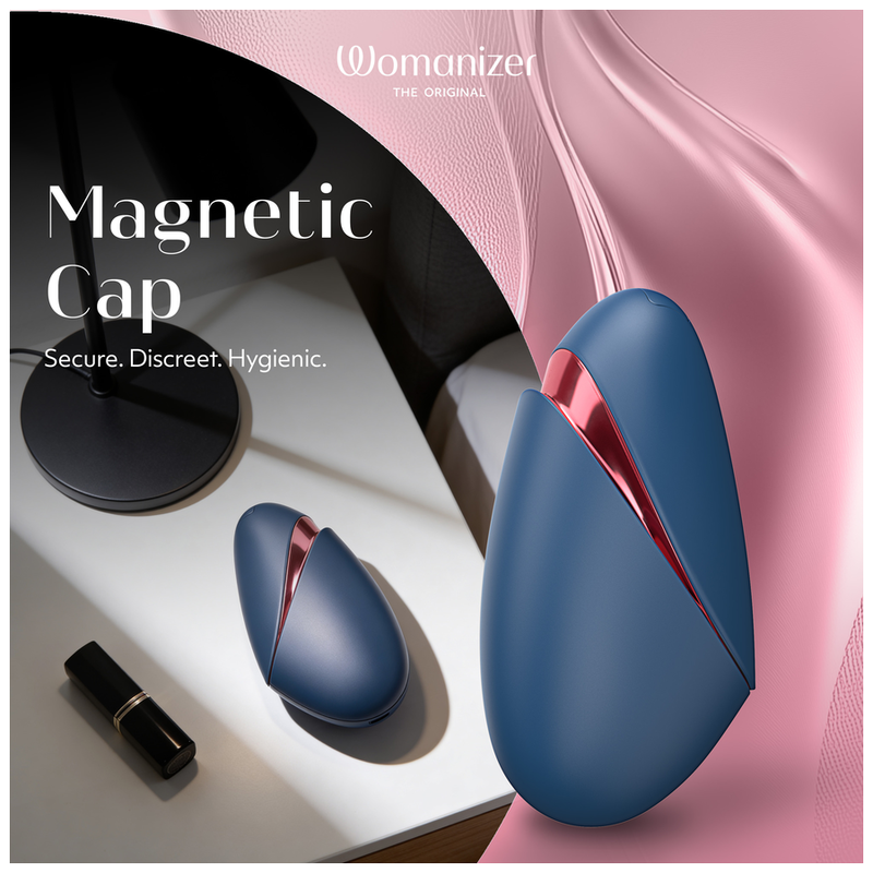 WOMANIZER - NEXT LIBERTY ESTIMULADOR DE CLÍTORIS 3D PLEASURE AIR AZUL/ROJO