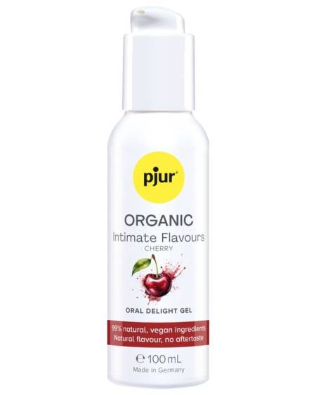 PJUR - ORGANIC INTIMATE FLAVOURS GEL ÍNTIMO ORAL SABOR CEREZA 100 ML