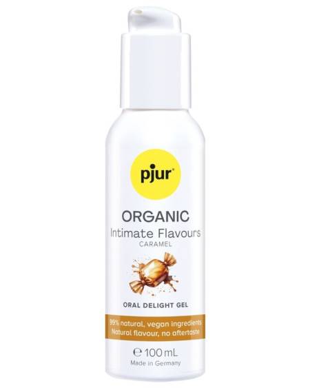 PJUR - ORGANIC INTIMATE FLAVOURS GEL ÍNTIMO ORAL SABOR CARAMELO 100 ML