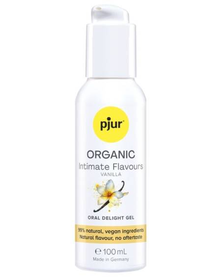 PJUR - ORGANIC INTIMATE FLAVOURS GEL ÍNTIMO ORAL SABOR VAINILLA 100 ML