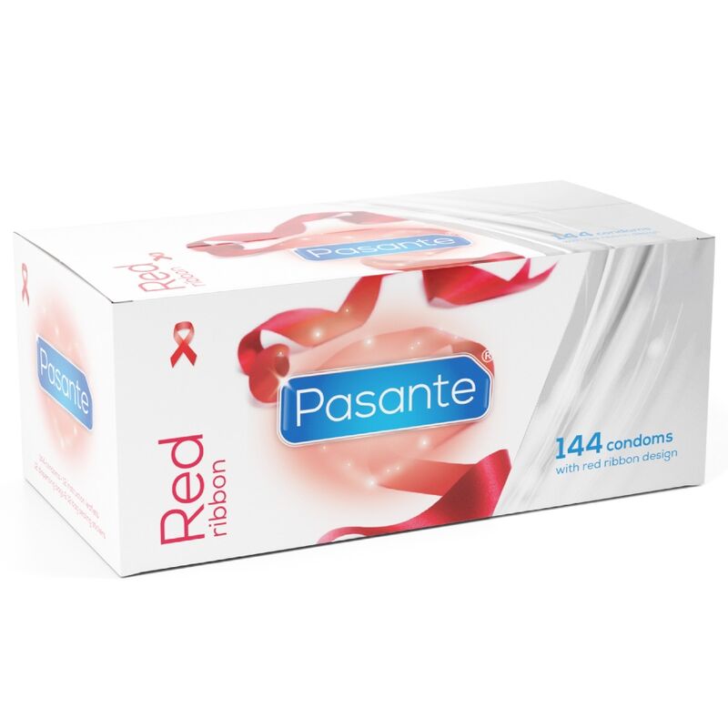 PASANTE – Preservativos Red Ribbon, 144 unidades