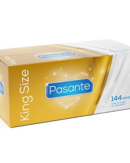 PASANTE – Preservativos king ms largos e anchos caixa 144 unidades
