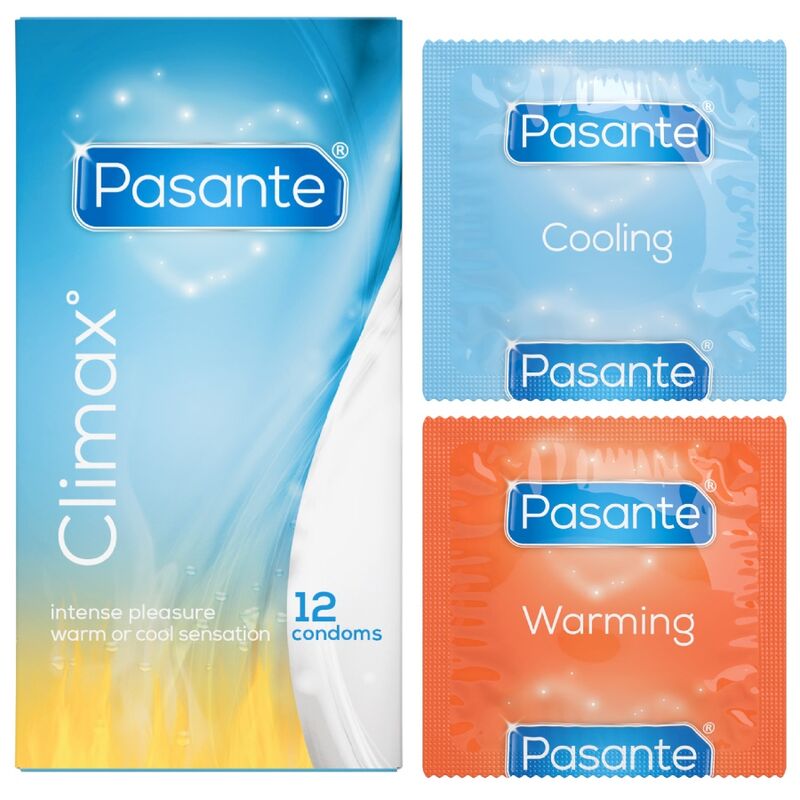 PASANTE – Climax 6 Efeito Calor + 6 Efeito Frio / 12 Unidades