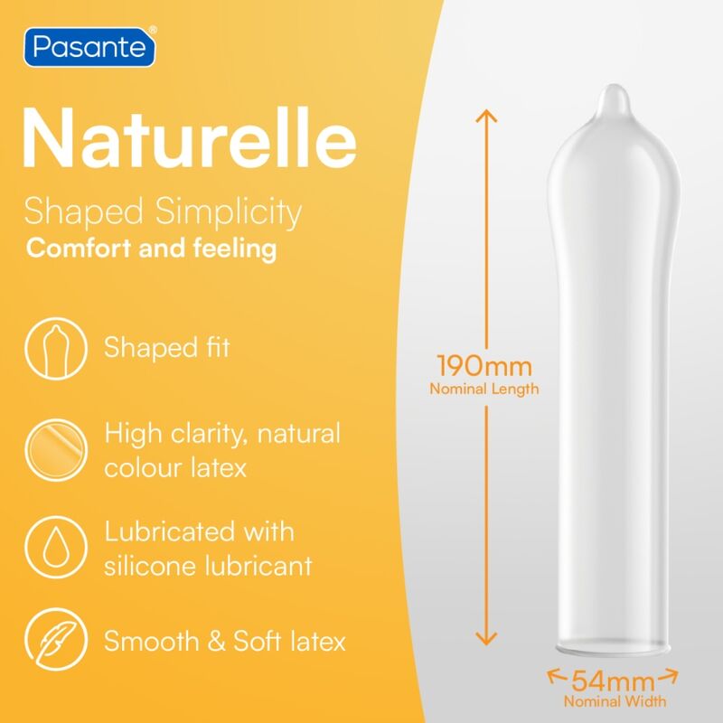 PASANTE – Preservativo Eco Pack Naturelle Bolsa 288 Unidades