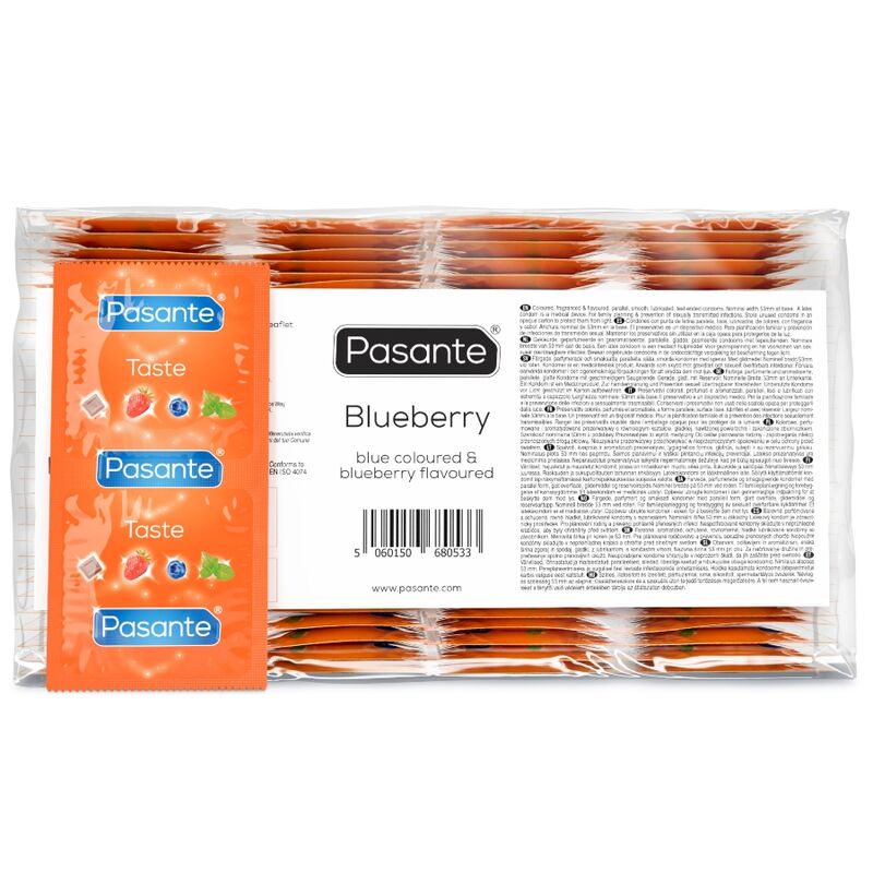 PASANTE – Preservativo Sabor Arando Bolsa 144 Unidades