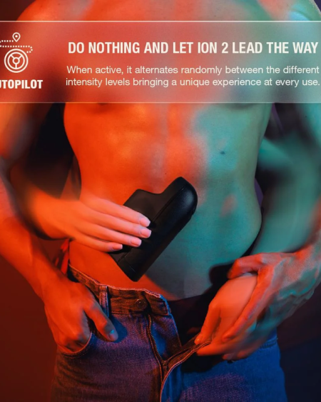 ARCWAVE - ION 2 MASTURBADOR MASCULINO CON ESTIMULACIÓN POR ONDAS DE AIRE NEGRO