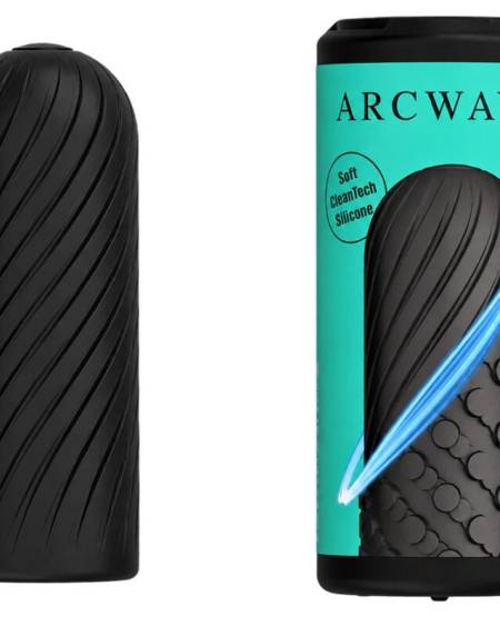 ARCWAVE - GHOST MASTURBADOR REVERSIBLE DE SILICONA NEGRO