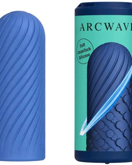 ARCWAVE - GHOST MASTURBADOR REVERSIBLE DE SILICONA AZUL