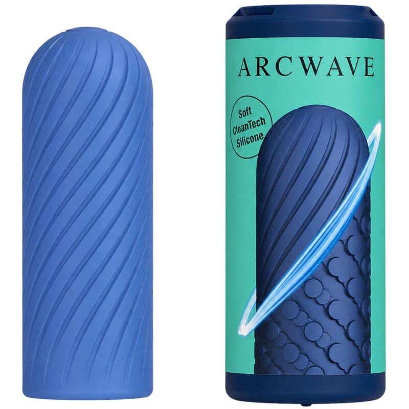 ARCWAVE - GHOST MASTURBADOR REVERSIBLE DE SILICONA AZUL