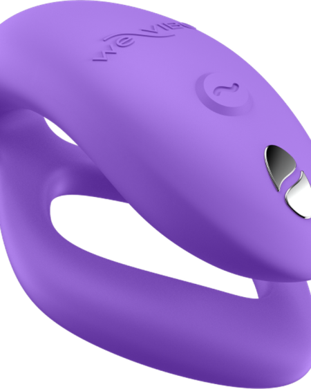 WE-VIBE - SYNC O VIBRADOR PARA PAREJAS CON ESTIMULACIÓN ENVOLVENTE PÚRPURA CLARO