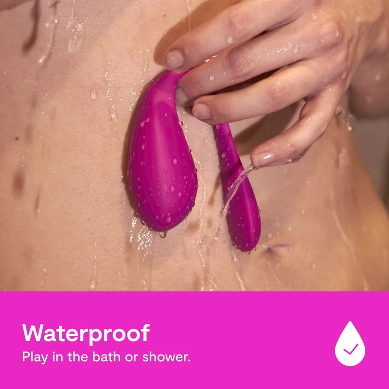 WE-VIBE - JIVE 2 VIBRADOR HUEVO PONIBLE ROSA ELÉCTRICO
