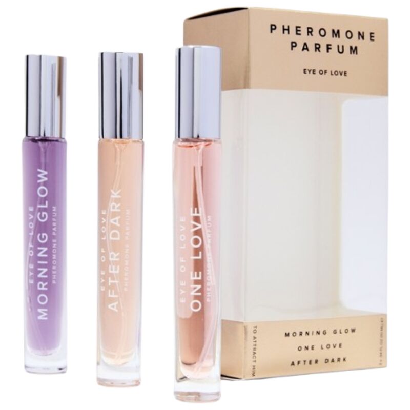 EYE OF LOVE – Eol phr perfume 10 ml SET/3 - morning glow, one love, after dark