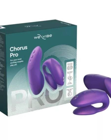 WE-VIBE - CHORUS PRO VIBRADOR PREMIUM PARA PAREJAS PÚRPURA CÓSMICO