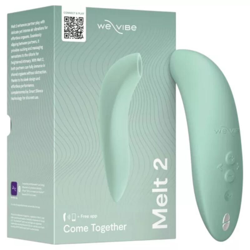 WE-VIBE - MELT 2 ESTIMULADOR CLITORIANO POR ONDAS DE AIRE VERDE SALVIA