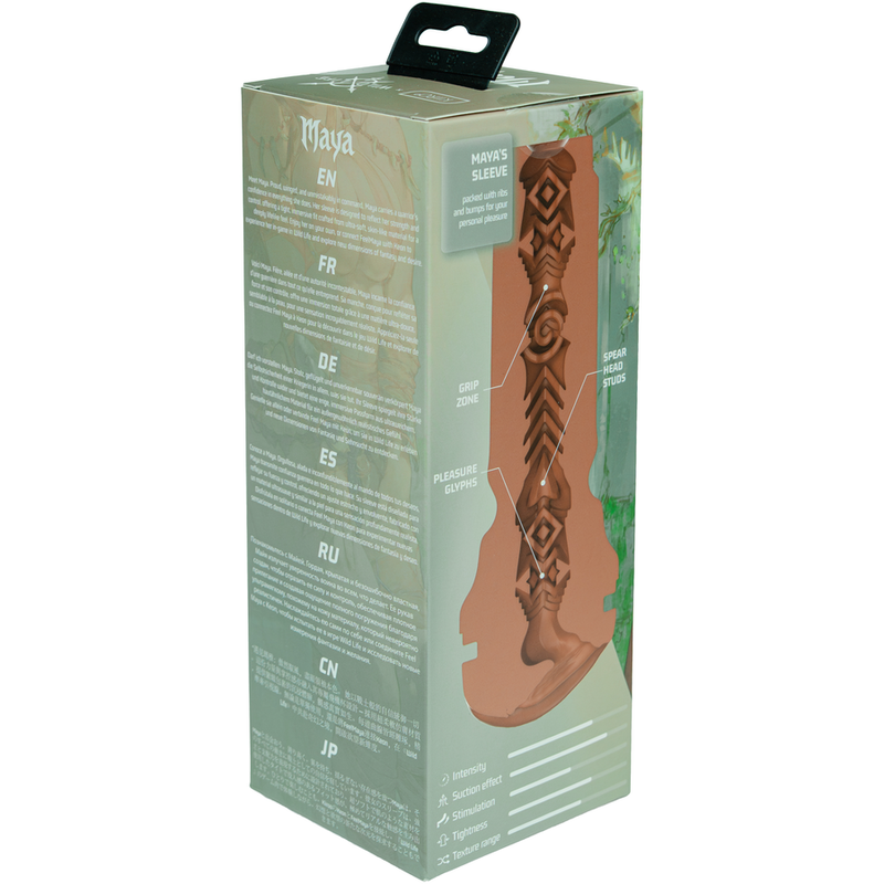 KIIROO - MAYA WILD LIFE MASTURBADOR MASCULINO VAGINA REALISTA
