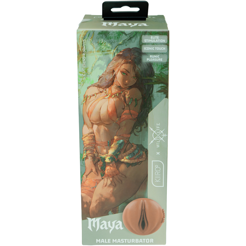 KIIROO - MAYA WILD LIFE MASTURBADOR MASCULINO VAGINA REALISTA