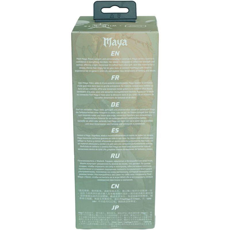 KIIROO - MAYA WILD LIFE MASTURBADOR MASCULINO VAGINA REALISTA