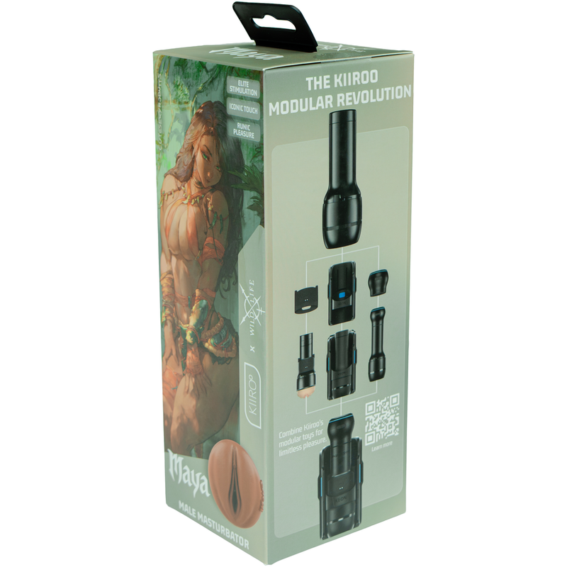 KIIROO - MAYA WILD LIFE MASTURBADOR MASCULINO VAGINA REALISTA